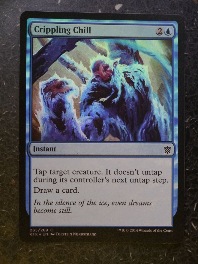MTG Cards: CRIPPLING CHILL FOIL # 5E14