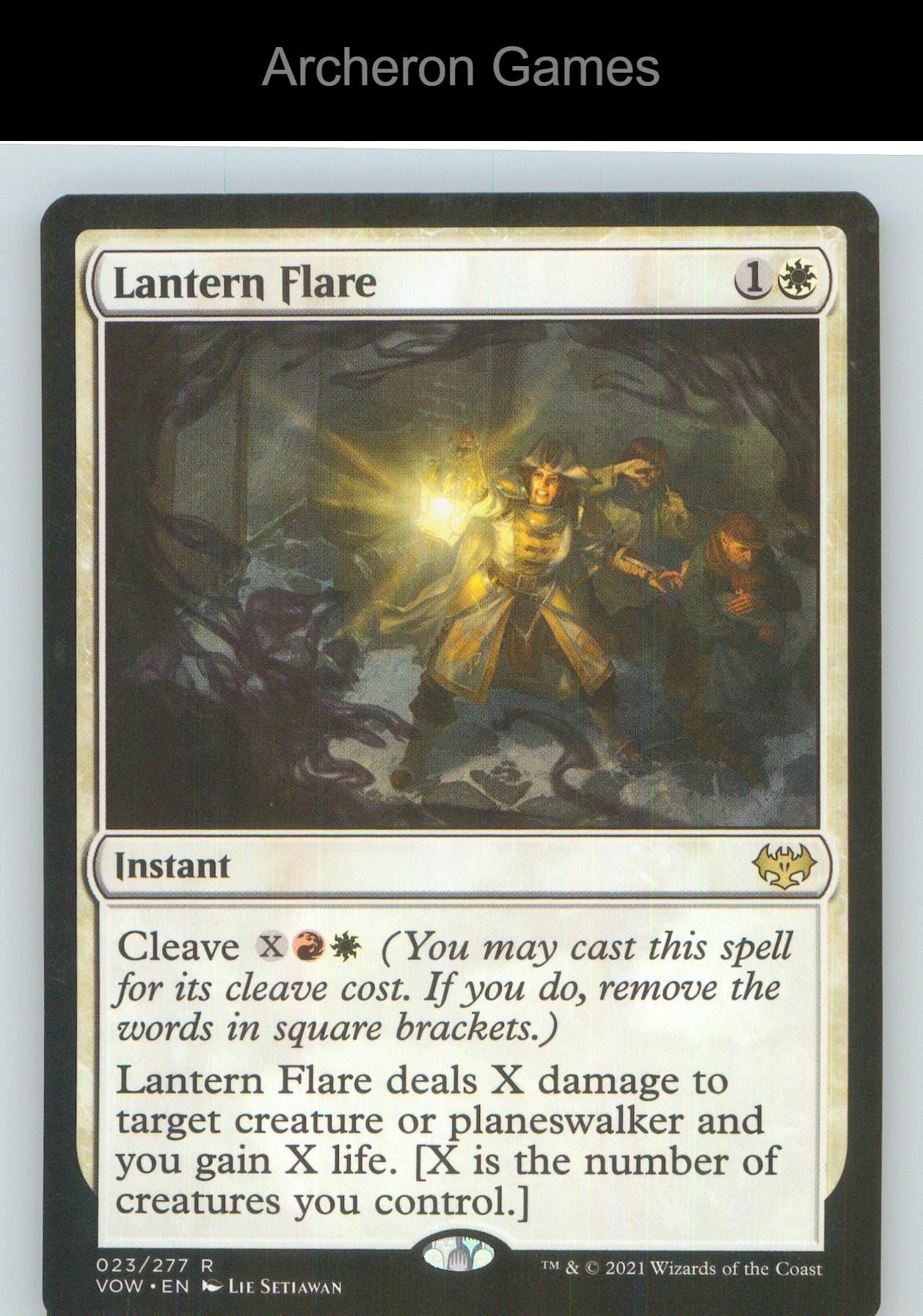 Lantern Flare VOW 23 R MTG Card NM/EX+