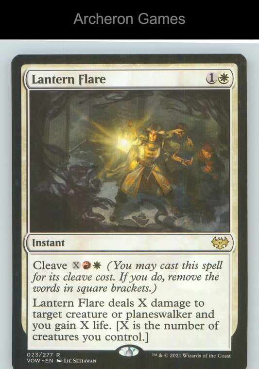 Lantern Flare VOW 23 R MTG Card NM/EX+