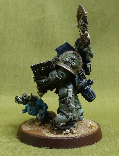 Scribbus Wretch the Tallyman Painted - Death Guard - Warhammer 40K #3V7