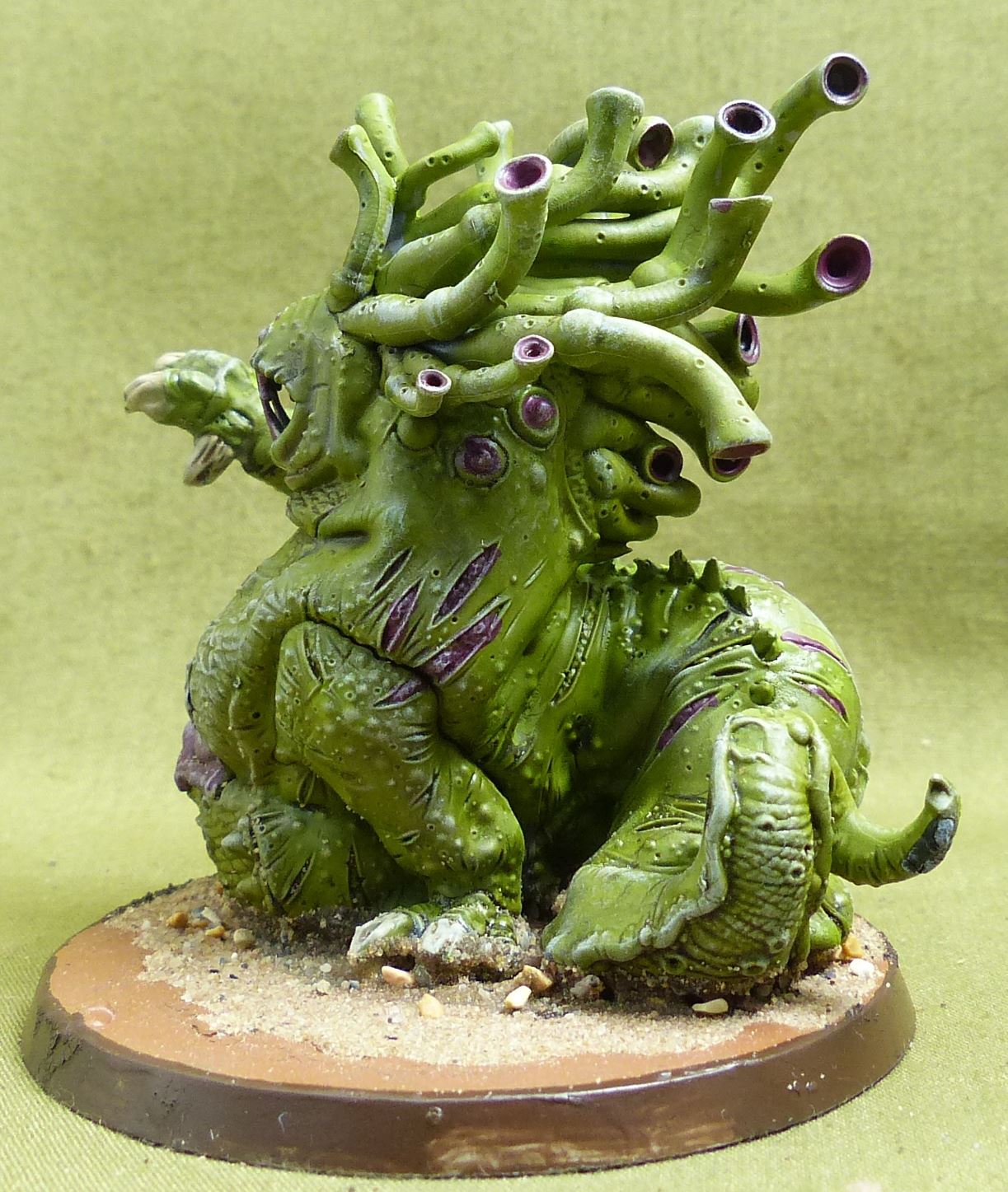 Beast of Nurgle painted - Chaos Daemons - Warhammer 40K #K4