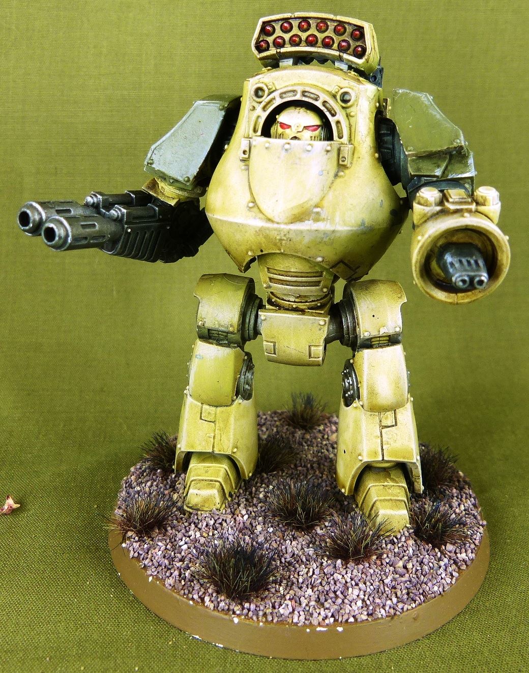 Contemptor Dreadnaught - Death Guard - Painted - Warhammer AoS 40k #WE