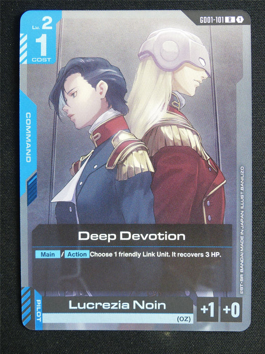Deep Devotion GD01-101 R - Gundam Card #58G