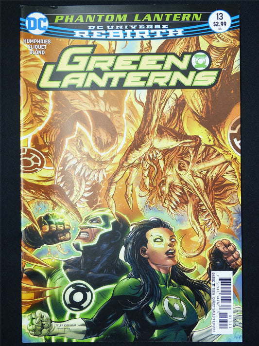 GREEN Lanterns #13 Rebirth - DC Comic #1EA