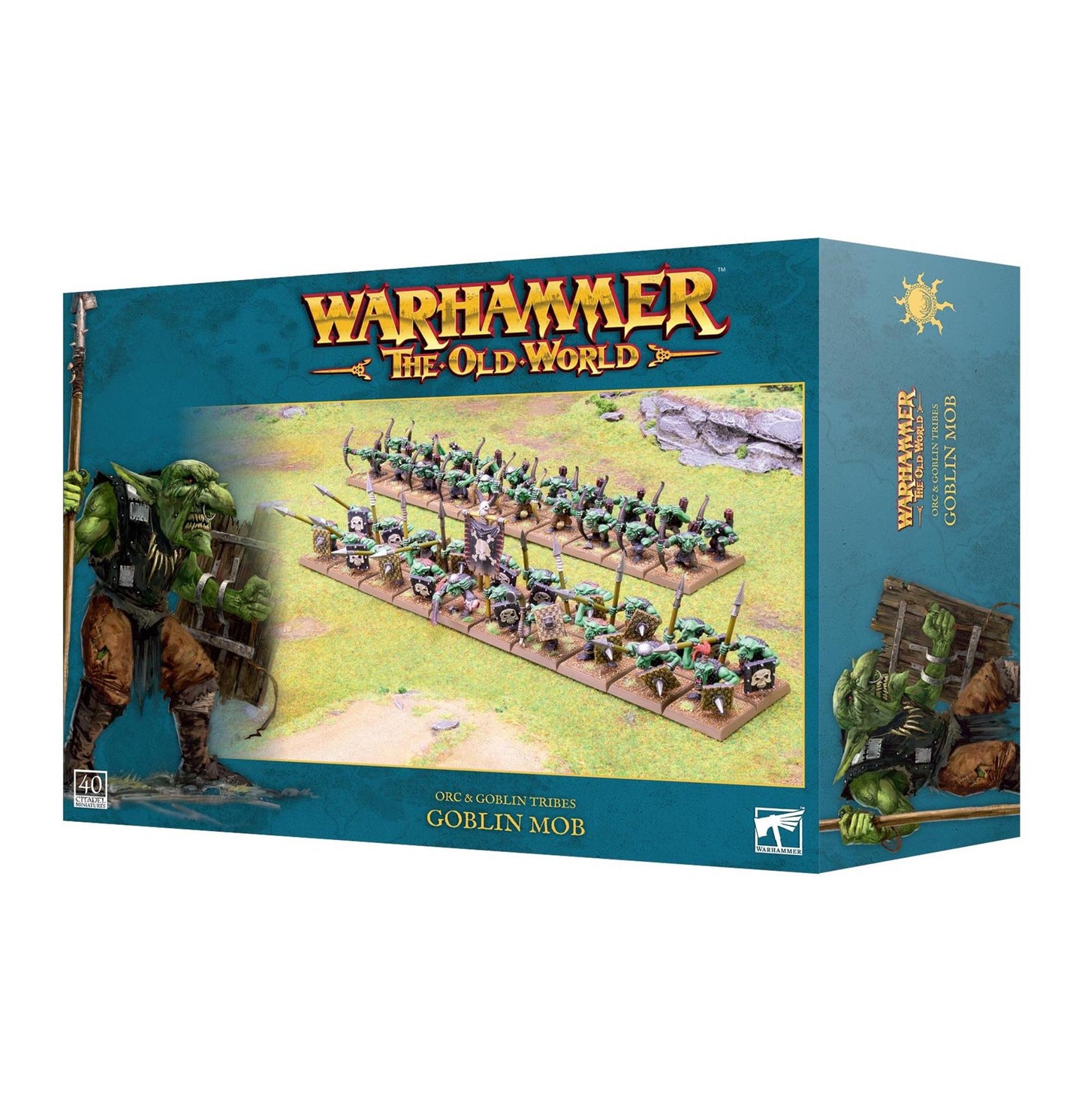 Goblin Mob - Orc and Goblin Tribes - Warhammer the old World - Available From 04/05/2024