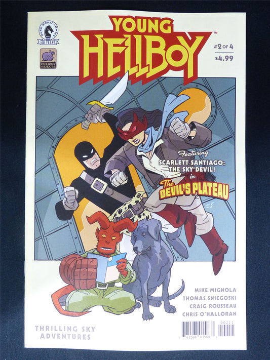 Young HELLBOY: Thrilling Sky Adventures #2 Cvr A - Jul 2026 Dark Horse Comic #1V5