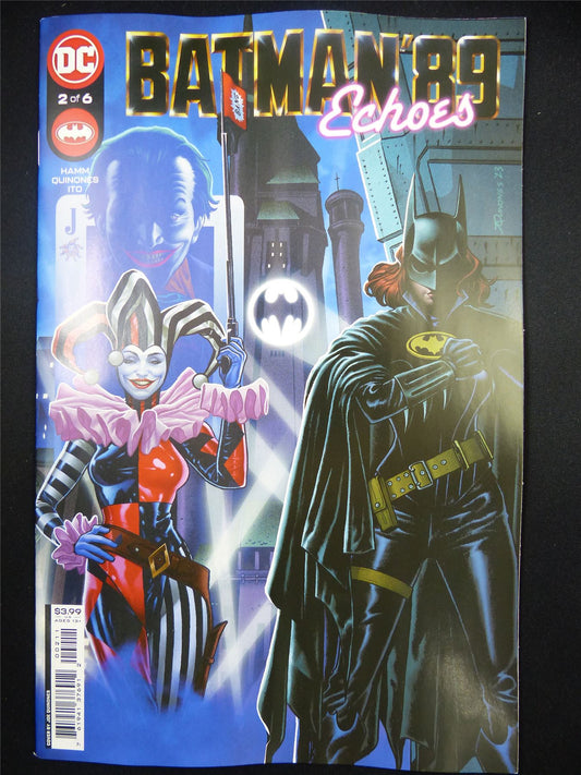 BATMAN '89: Echoes #2 - May 2024 DC Comic #40D