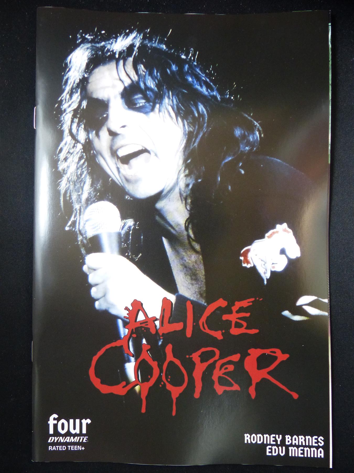 ALICE Cooper #4 photo Cvr - Jan 2024 Dynamite Comic #1XW