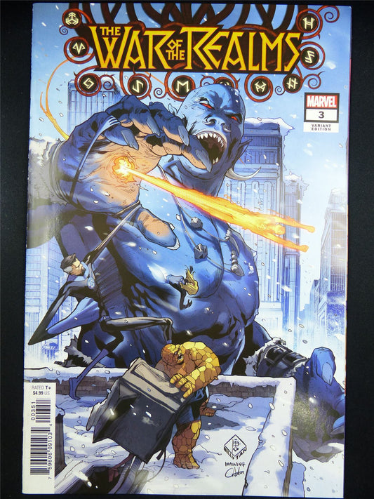 The WAR of the Realms #3 Billy Tan Incentive Variant - Marvel Comic #RN