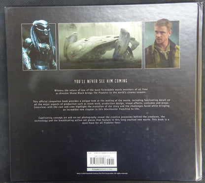 The predator Art and Making of the film - Hardback - Art book #33P