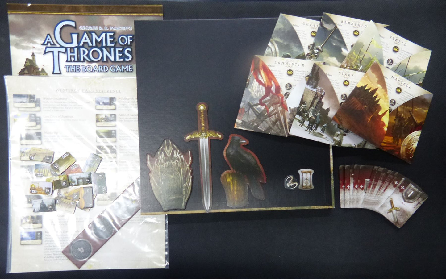 A Game Of Thrones Second Edition And Mother Of Dragons Expansion - Board Game #9P