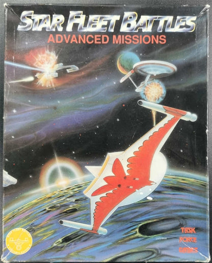 Star Trek: Star Fleet Battles Advanced Missions Vintage Board Game - Task Force Games #16