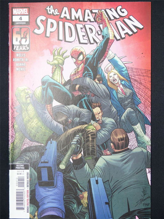 The Amazing SPIDER-MAN #4 - B&B Marvel Comic #7HN