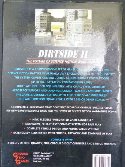 Dirtside II: Science Fiction Ground Combat Miniatures Rulebook Booklet #2SC