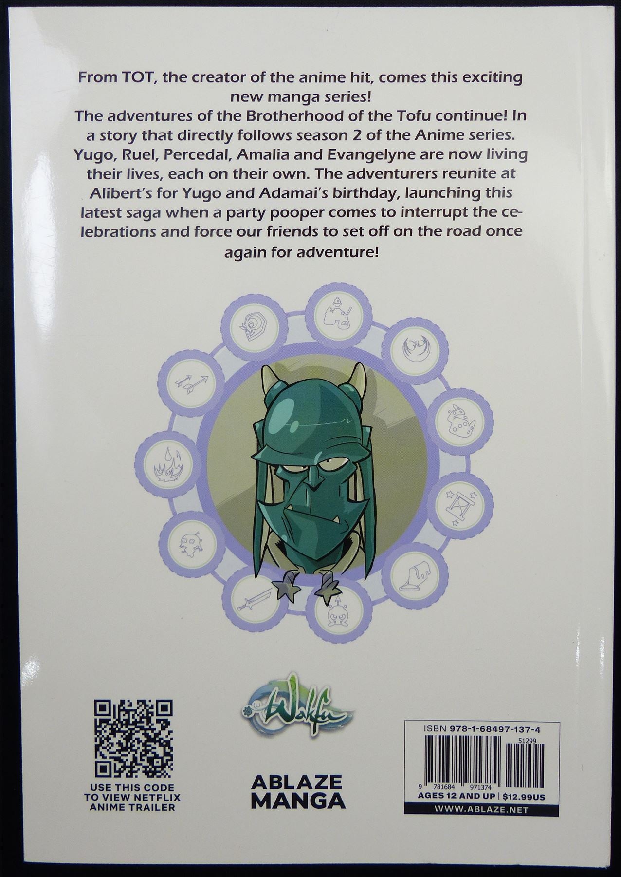 WAKFU Volume 1: The Quest for the Eliatrope Dofus - Ablaze Manga Softback #19S