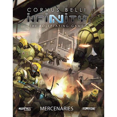 Infinity: Mercenaries - Roleplaing Game Softback - Modiphius 2d20 Roleplay