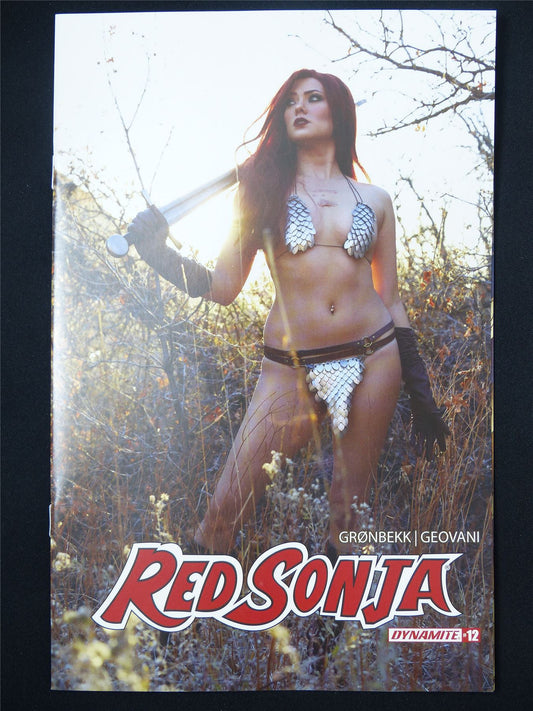 RED Sonja #12 cosplay Cvr - B&B Jul 2024 Dynamite Comic #3JU