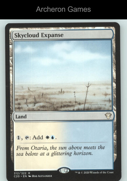 Skycloud Expanse 312 R MTG Card Commander 2020
