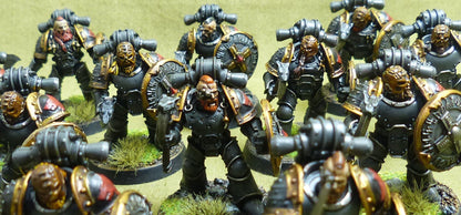MKIII Tactical Squad with Upgrades painted - Space Wolves - Warhammer Horus Heresy #4XM