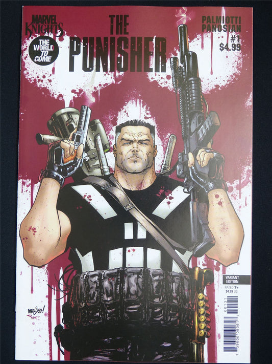The PUNISHER #1 Variant - Marvel Comic #5J0
