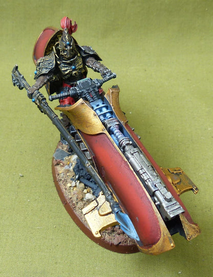 Legio Custodes Gyrfalcon Pattern Jetbike painted - Adeptus Custodes - Warhammer 40K #30H