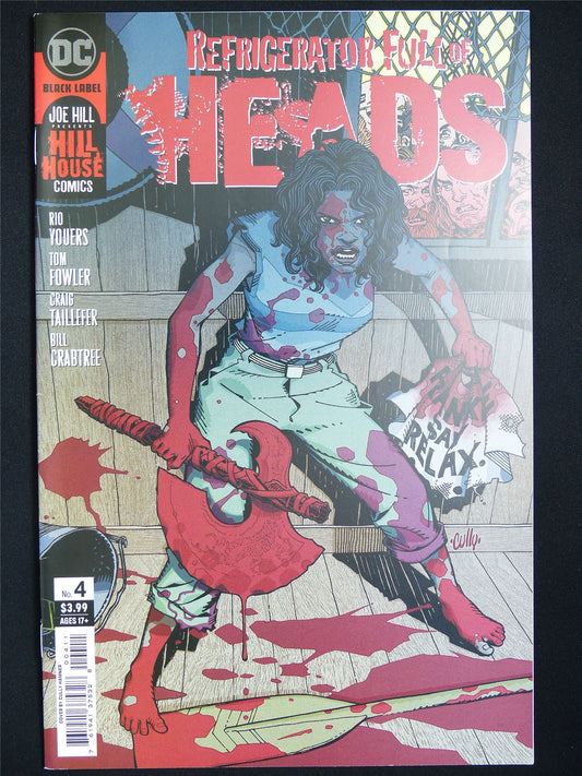 REFRIGERATOR Full of Heads #4 - DC Comic #1LV
