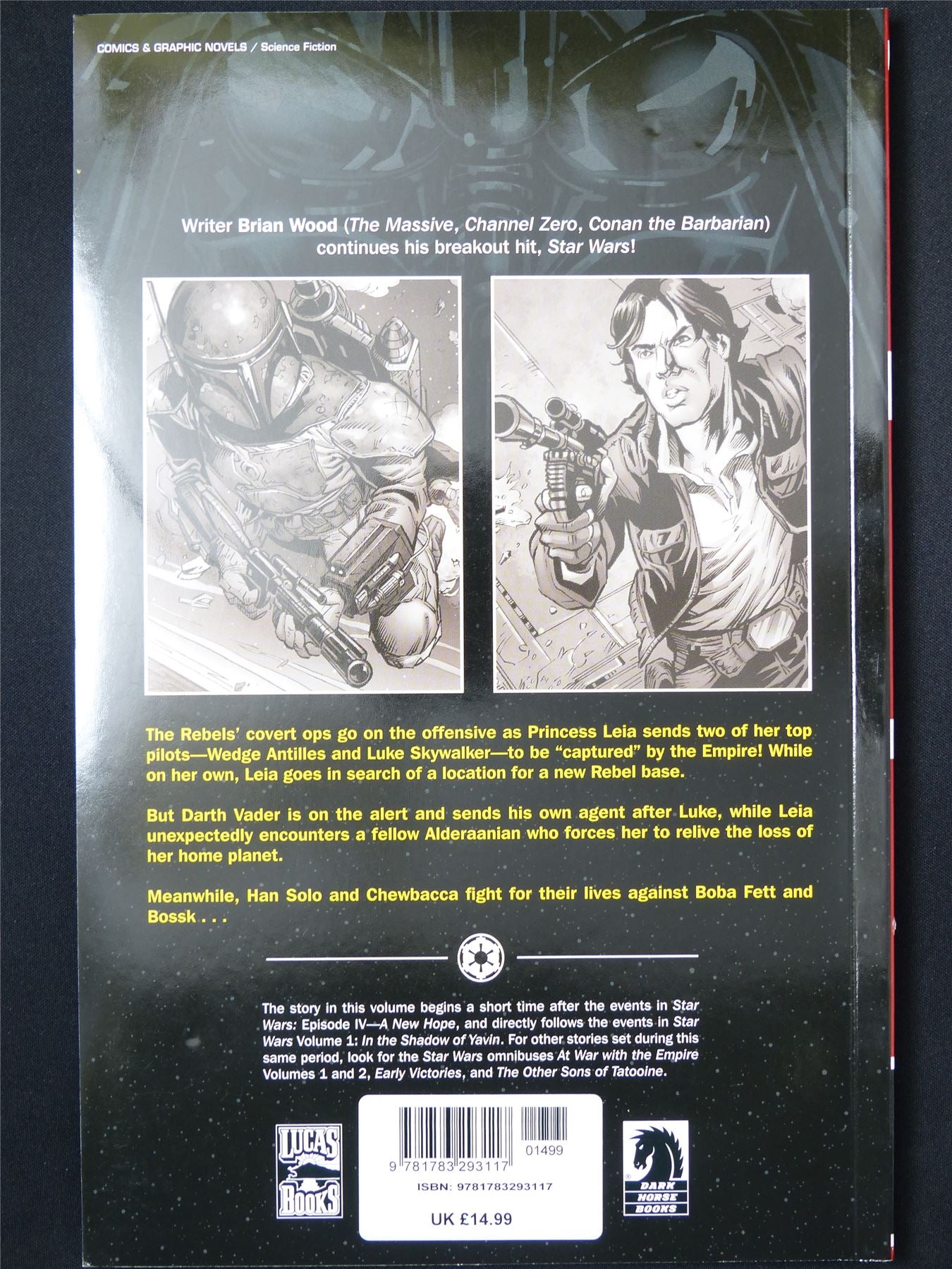 Star Wars volume two: From the Ruins of Alderaan - Dark Horse Graphic Softback #KX