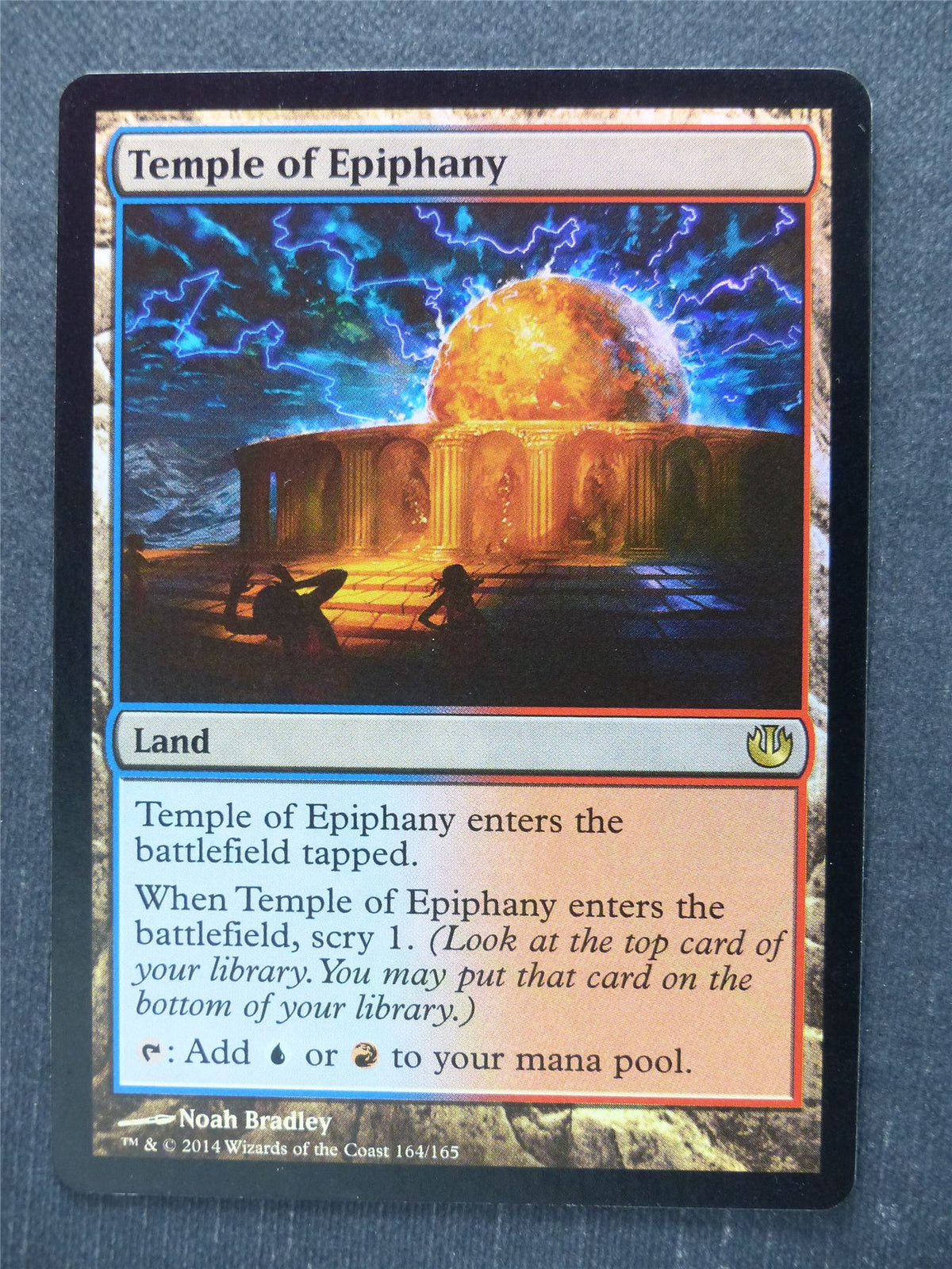 Temple of Epiphany Foil - Mtg Magic Cards #SW