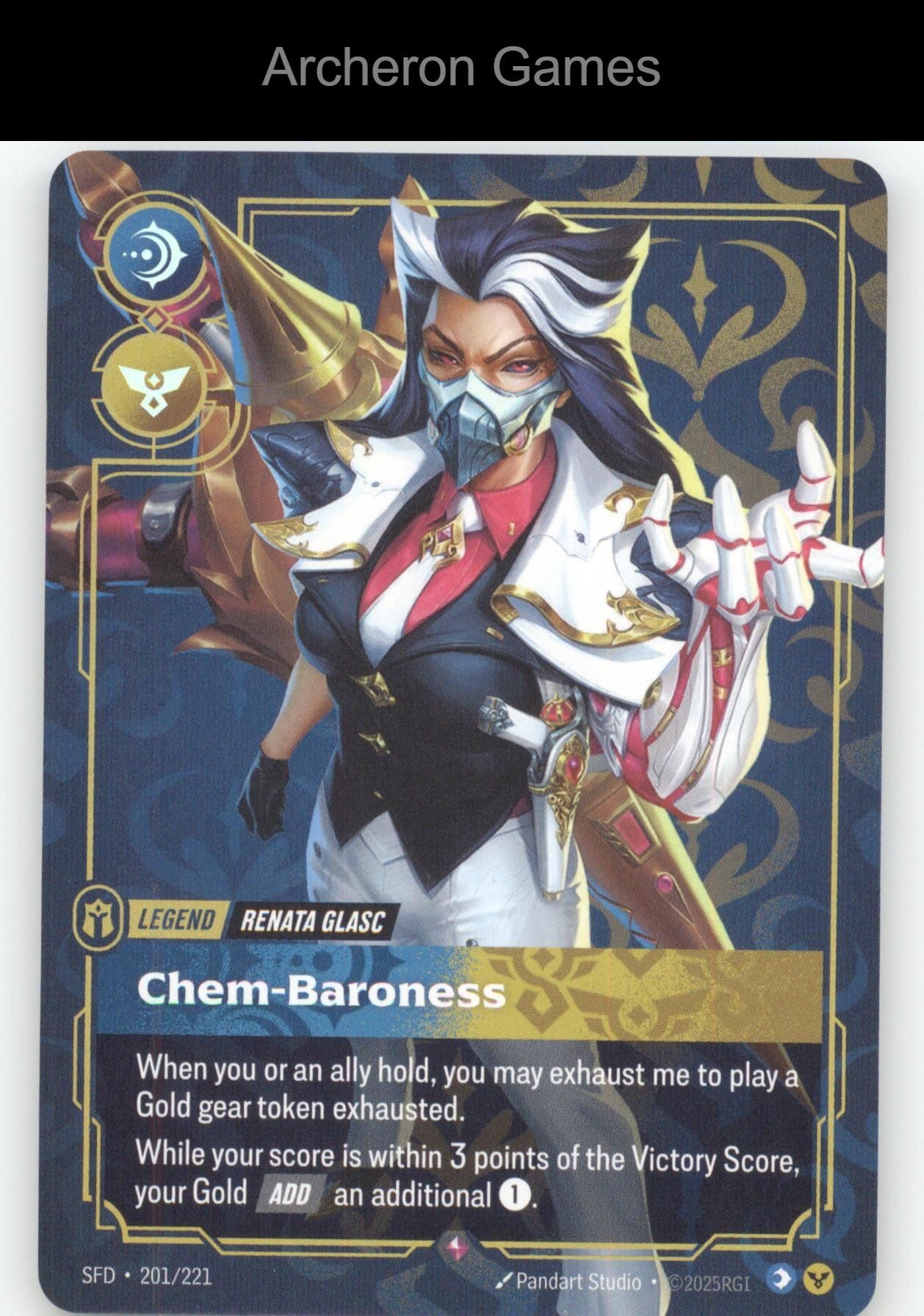 Renata Glasc - Chem-Baroness SFD 201/221 R  Card Spiritforged