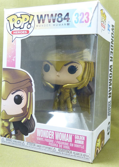 Wonder Woman Golden Armor 323 - WW84 - Funko Pop! Figure #6BE
