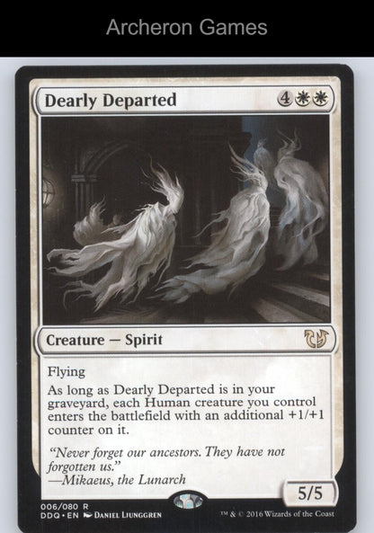 Dearly Departed 6 R MTG Card Duel Decks: Blessed vs. Cursed