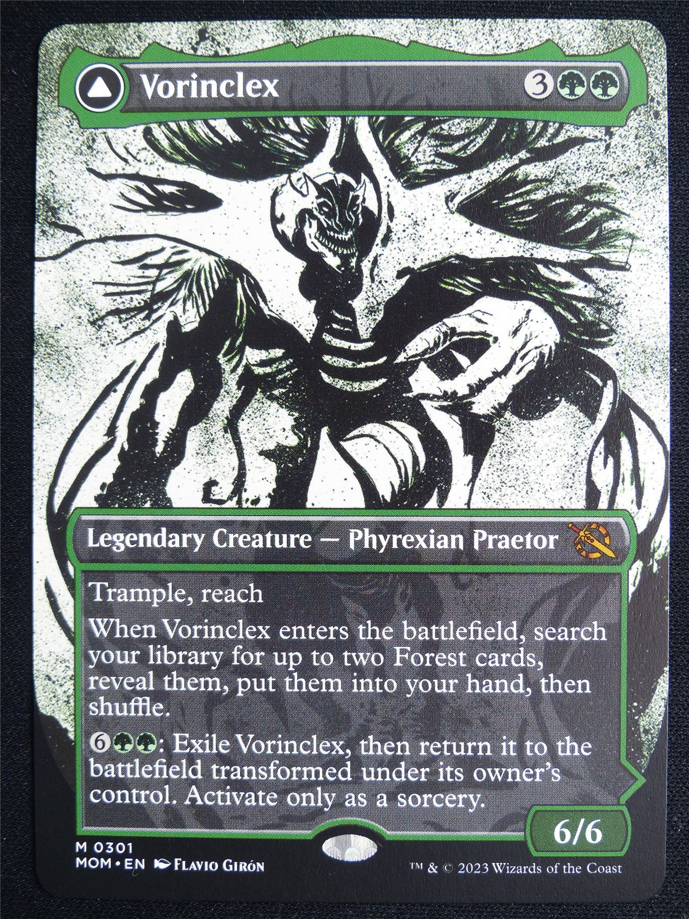 Vorinclex Borderless - MOM - Mtg Card #4OF