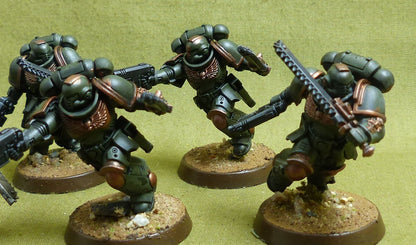 Assault Intercessor Squad set of 6 painted - Space Marines - Warhammer 40K #2NX