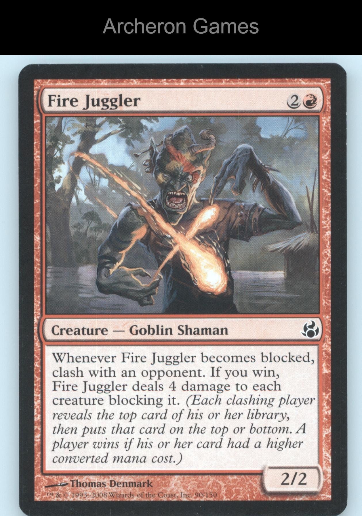 Fire Juggler 90 C MTG Card Morningtide