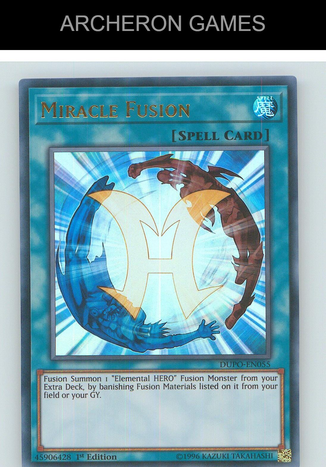 Miracle Fusion Ultra Rare YUGIOH Card Unlimited