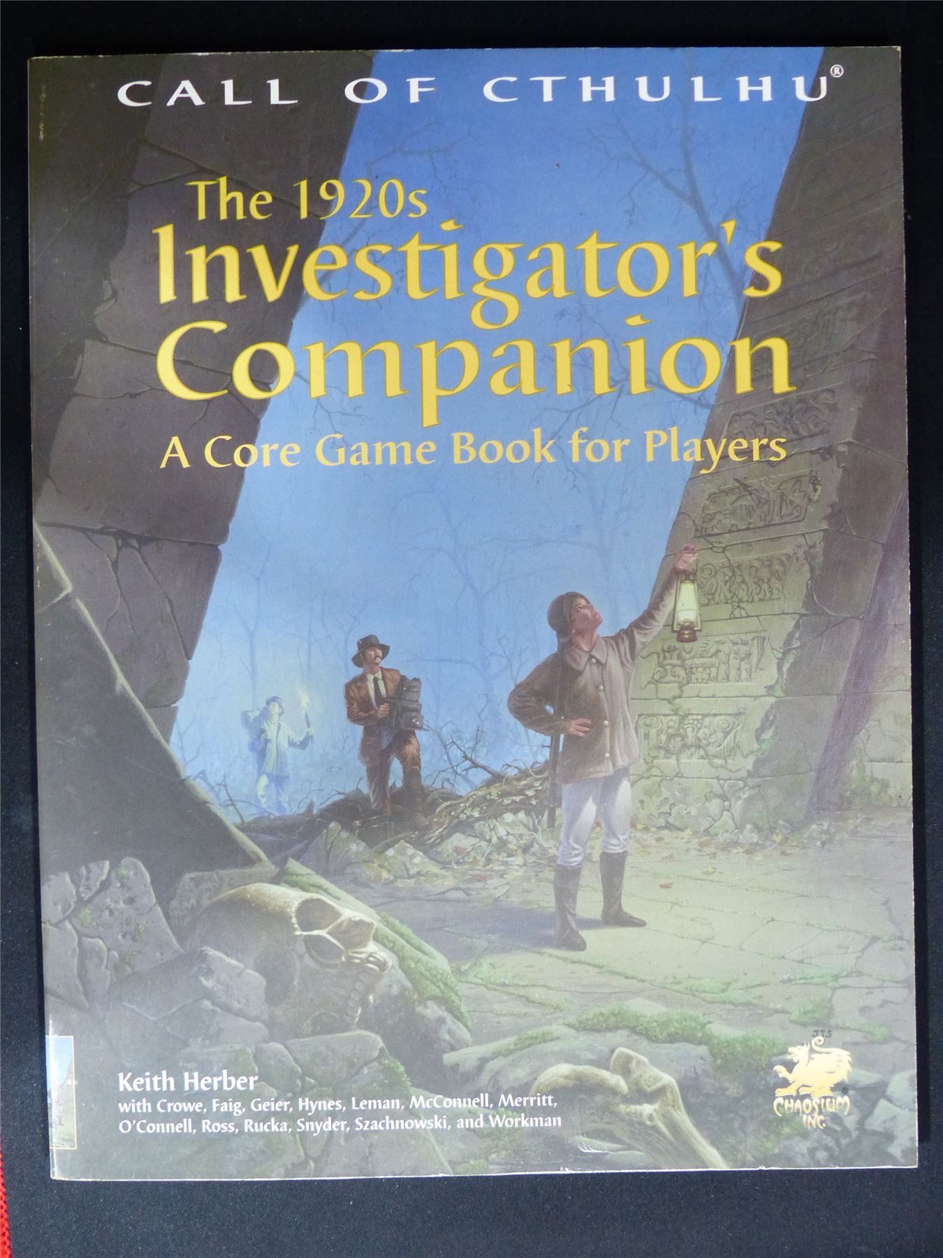 Call of Cthulhu: The 1920s Investigator's Companion Core Game Book - Roleplaying Softback #2MG