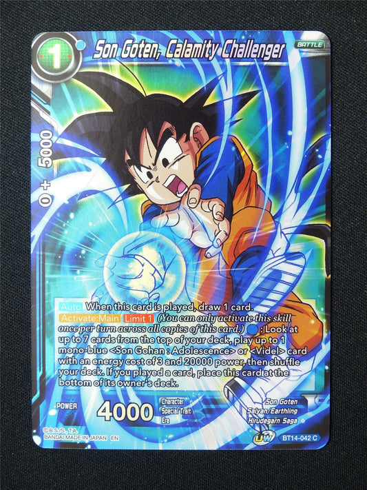 Son Goten Calamity Challenger BT14 C Foil - Dragon Ball Super Card #5PV