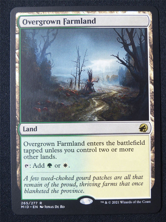 Overgrown Farmland - MID - Mtg Card #1O5