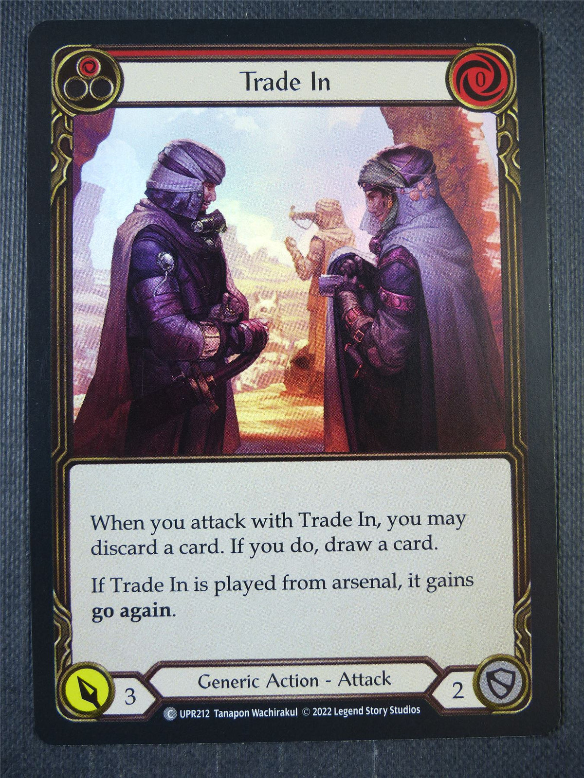 Trade In UPR212 Foil - Red - Flesh & Blood Card #6UT