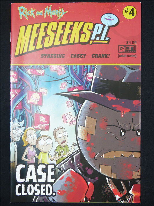 RICK and Morty: Meeseeks P.I. #4 - B&B Oni Press Comic #8O7