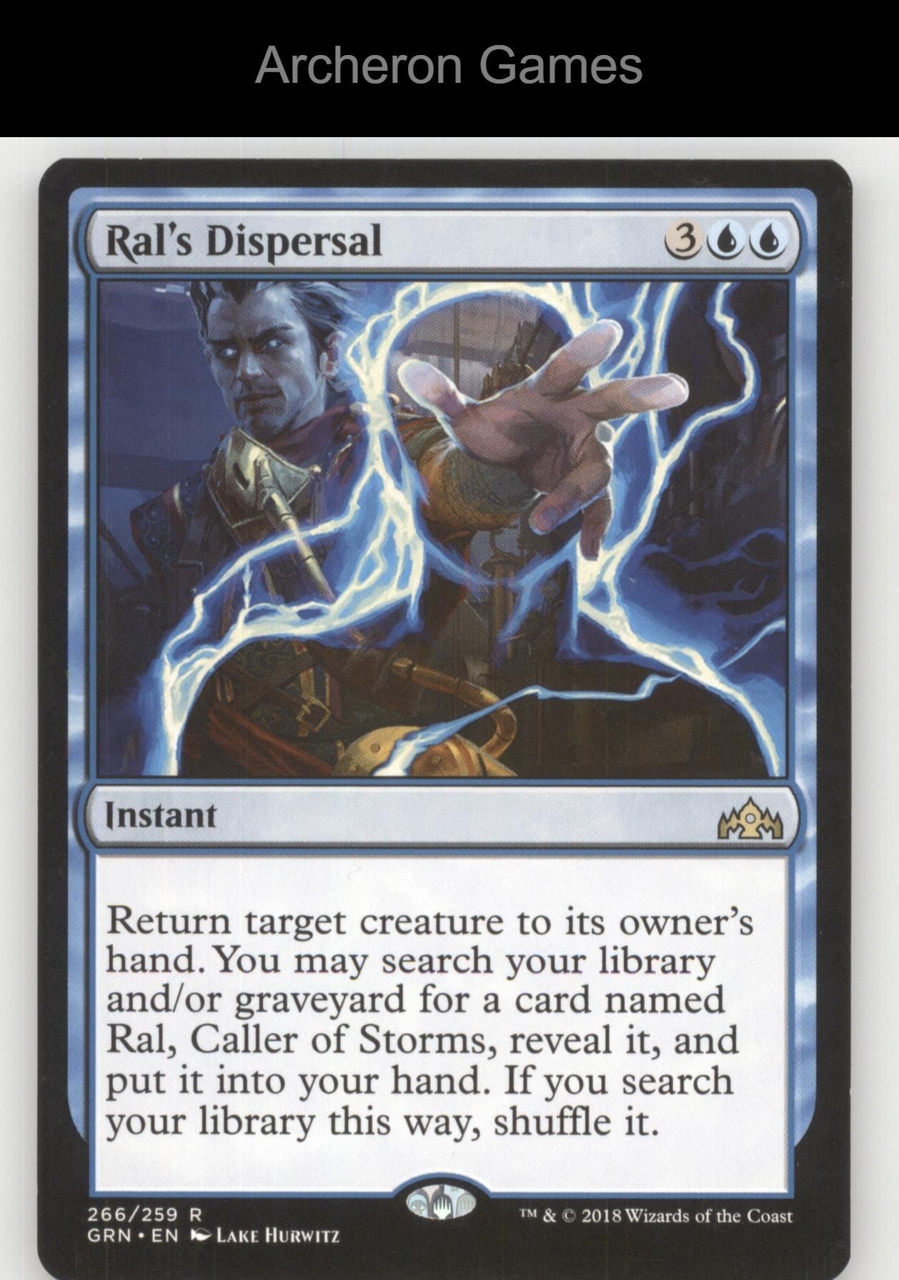 Ral's Dispersal 266 R MTG Card Guilds of Ravnica