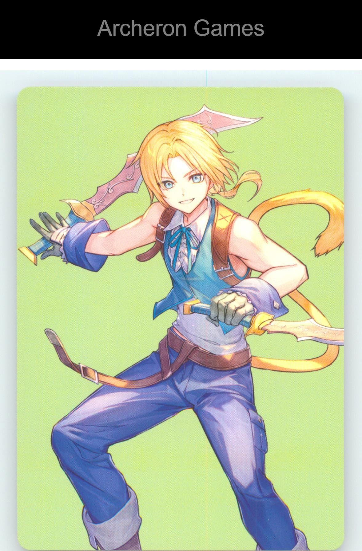 Zidane, Tantalus Thief Art Card AFFIN 49 Special MTG Card NM/EX+