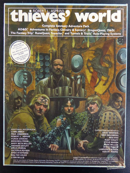 Thieves' World: Complete Sanctuary Adventure pack Roleplaying Game OOP - AD&D #225
