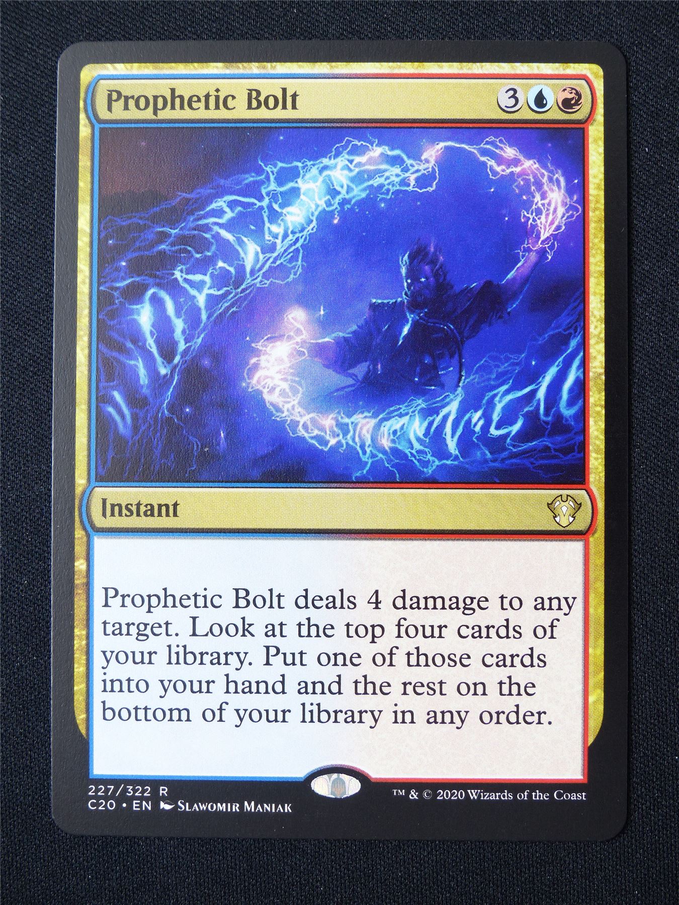 Prophetic Bolt - C20 - Mtg Card #4RV