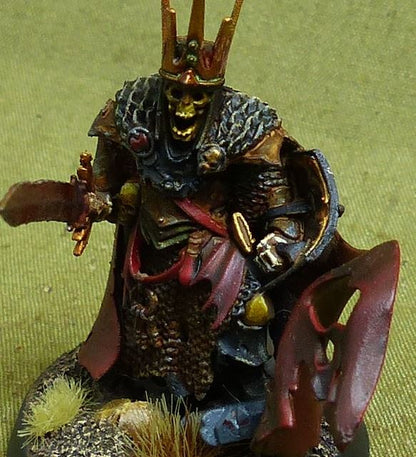 Wight King painted - Soulblight Gravelords - Warhammer AoS #50Q