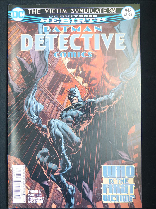 BATMAN: Detective Comics #943 Rebirth - DC Comic #66A