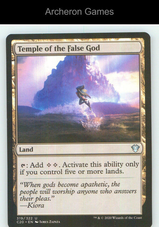 Temple of the False God C20 319 UC MTG Card NM/EX+
