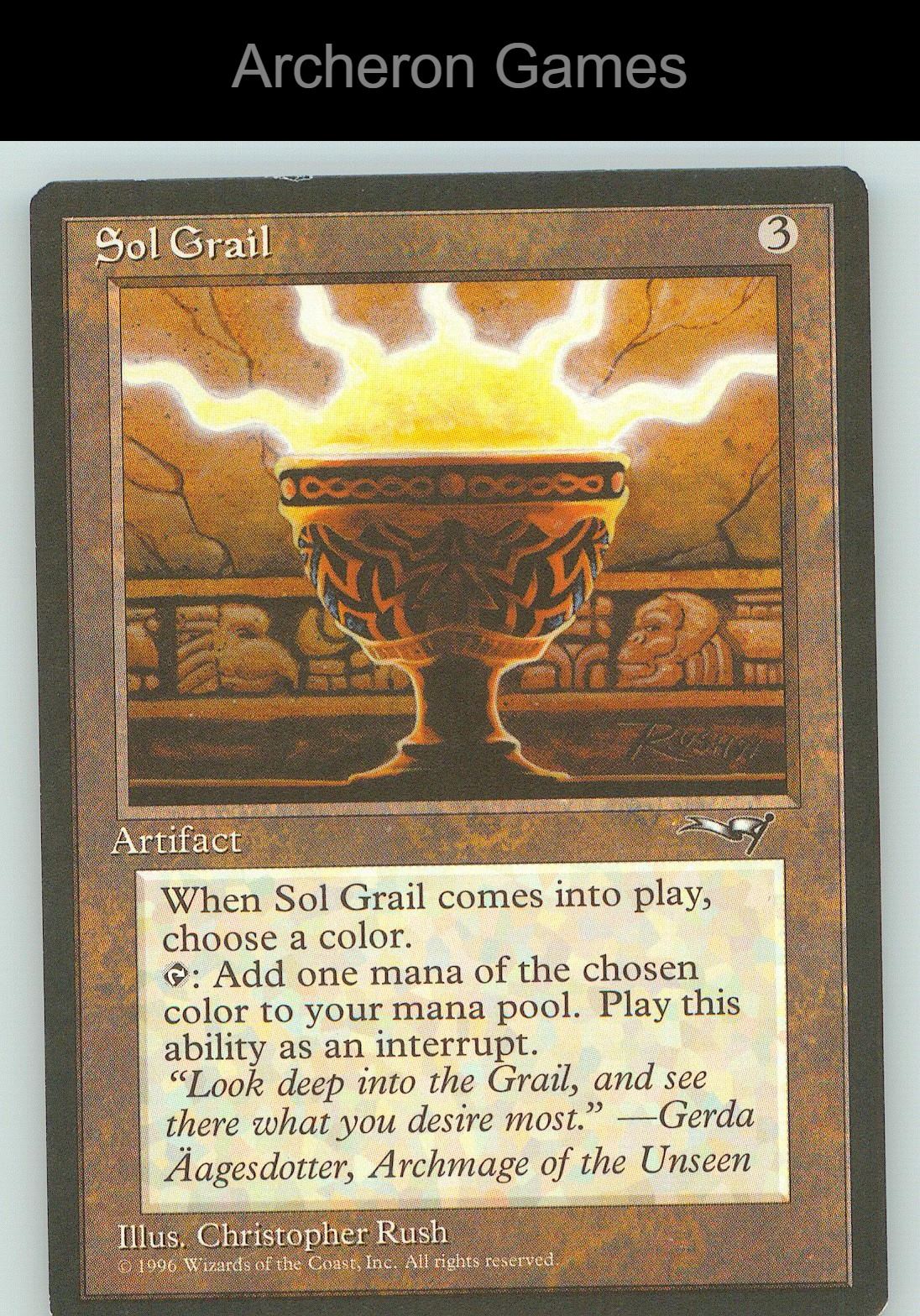 Sol Grail ALL UC MTG Card NM/EX+