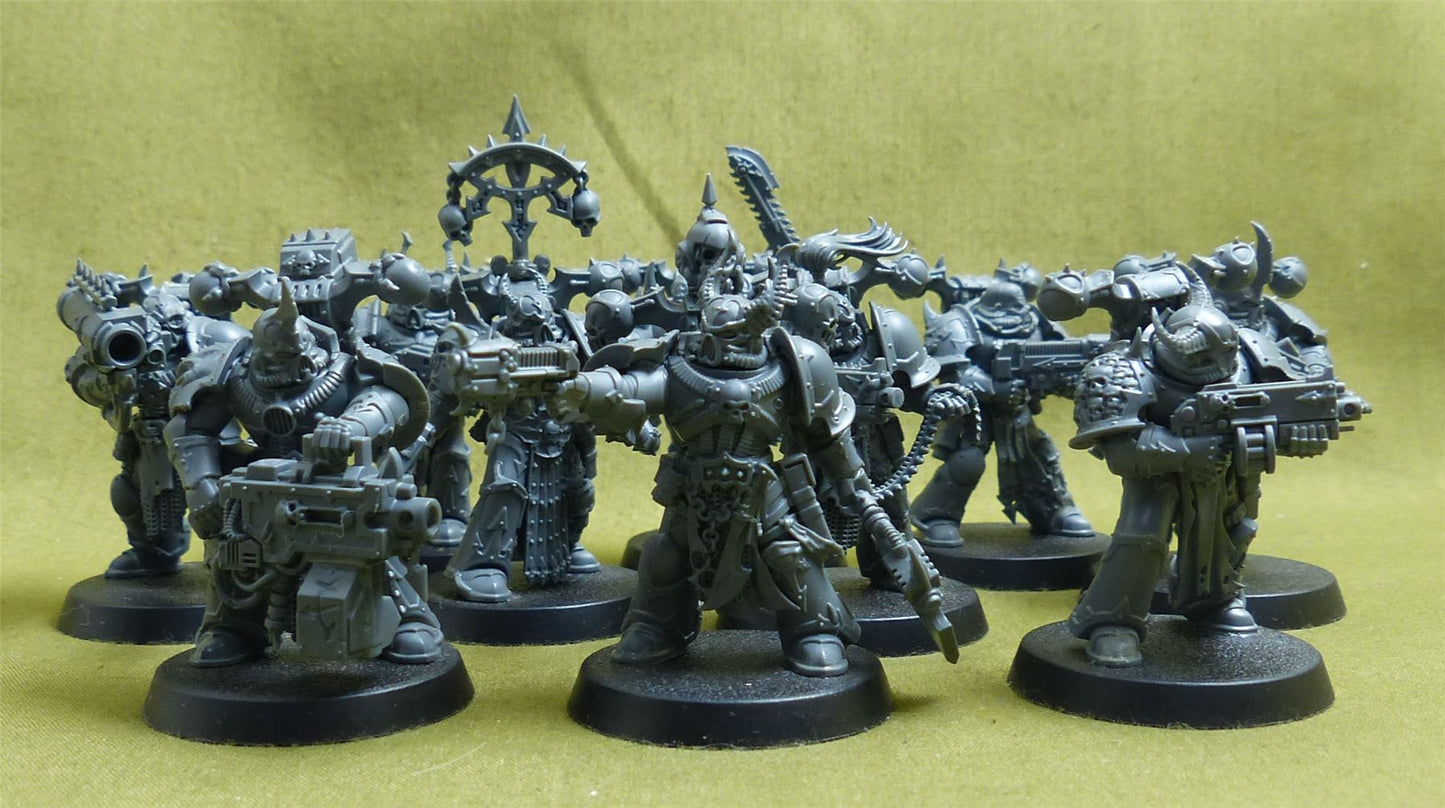 Legionaries - Chaos Space Marines - Warhammer 40K #30W
