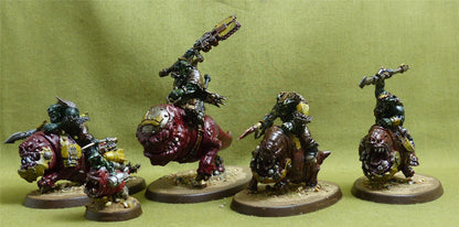 Squighog Boyz painted - Orks - Warhammer 40K #1IS